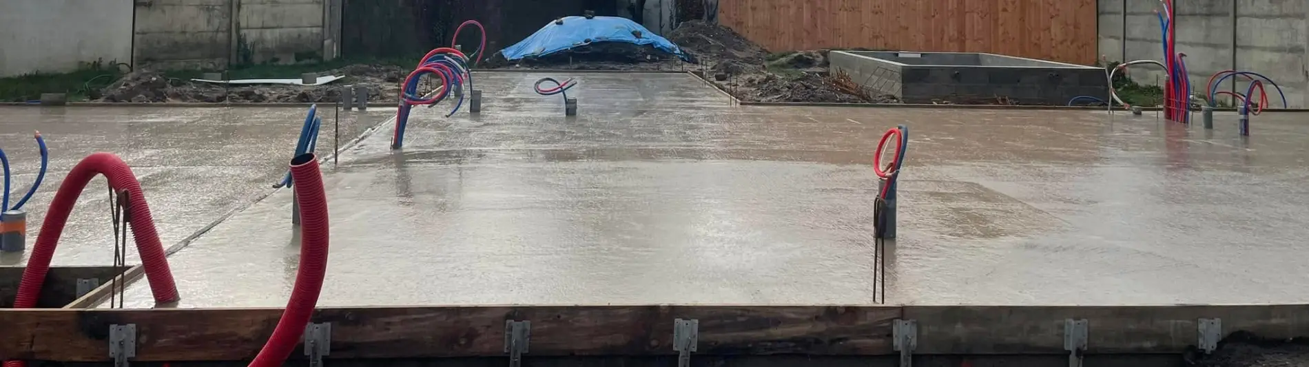 Terrasse en béton imprimé à Cestas - B3K CONSTRUCTION